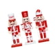 thumbnail image 5 of 3 figuras de cascanueces navideñas, adornos festivos, estatuas de madera para decoración navideña, regalos de fiesta, dormitorio navideño, 5 of 9