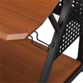 thumbnail image 5 of ACME Willow Music Desk in Cherry & Black Finish, 5 of 9
