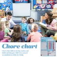 thumbnail image 2 of KAKOWELY Chore Chart 1 Set of Household Behavior Chart Reward Chart Convenient Kids Calendar9.84"X7.87"X0.2", 2 of 4