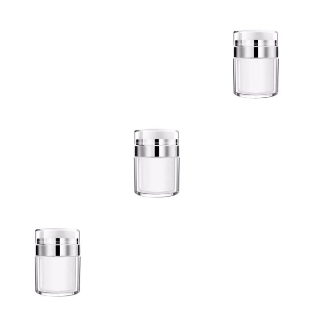 Bewildely Latas de viaje al vacío conveniente portátil pequeña crema puede prensar duradero multipropósito fácil almacenamiento contenedor Type1 NO1