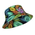 thumbnail image 2 of Kdxio Reflective Bucket Hat - Hippie Style Print Bucket Hat for Men,Women, 2 of 9