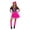 Red, variant on Party Skirt With Waist Pack Neon For Club Outfit Rave Festival Wear Two Piece Outfits Women'S Skirt Suit Red Xxxl