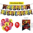 thumbnail image 3 of 32Pcs For Omni-Man Party Decoration Kit – Includes Banner, 18 Balloons,13 Cupcake Toppers for Themed Celebrations, 3 of 4
