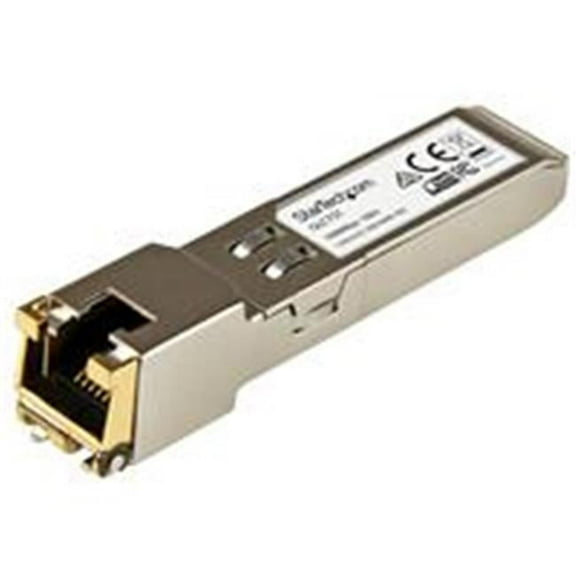 StarTech.com  1 Gbps Gigabit RJ45 Copper SFP Transceiver GLC-T 100m - Silver