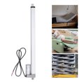 thumbnail image 1 of Mini Linear Electric Actuator 12V 750N 450mm White For Motor Motion Outdoor Agriculture Track Robotics Home Automation, 1 of 8