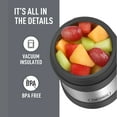 thumbnail image 4 of (4 pack) Thermos Stainless Steel Vacuum Insulated Food Jar, Stainless Steel, 10oz, 4 of 11