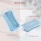 thumbnail image 2 of Exfoliante de Cuerpo de Silicona 2 en 1 Unique Bargains Cepillo de Cuerpo Masajeador de Cuero Cabelludo Suave para Usar en la Ducha Azul, 2 of 7