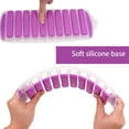 thumbnail image 3 of HZCrisp 2 Pack Silicone Ice Stick Tray with Lids, Long Ice Cube Mold for Sports Bottles, Easy Release, BPA-Free, Quick Freeze for DIY Drinks, 3 of 6