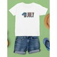 thumbnail image 3 of 4th Of July Vintage Banner T-Shirt Juniors -Image by Shutterstock,  x-Small, 3 of 4