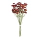 thumbnail image 3 of Ramo de flores artificiales de tallo largo para manualidades, decoración, flores falsas Rojo, 3 of 9