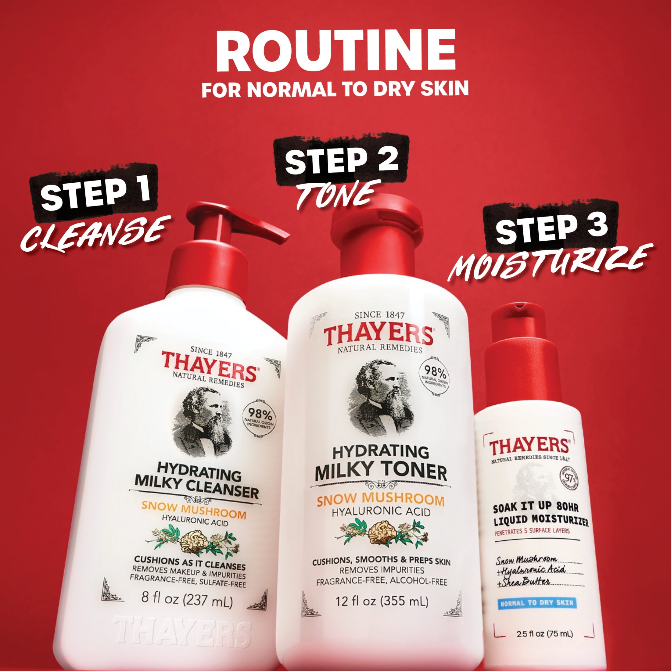Thayers Face Care Soak it up 80hr Liquid Moisturizer, 2.5 fl oz