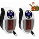thumbnail image 1 of 2-pack 500 Watt Keramisk Fläktvärmare Mini Fläktvärmare Kompletterande Uppvärmning Bärbar Vägguttag Värme med Termostat [DB], 1 of 4
