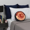 thumbnail image 3 of Coussin de rondelle des Flames de Calgary de la LNH, 3 of 3