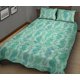 thumbnail image 2 of Juego de cama acolchado con estampado de caballitos de mar verdes, 2 of 5