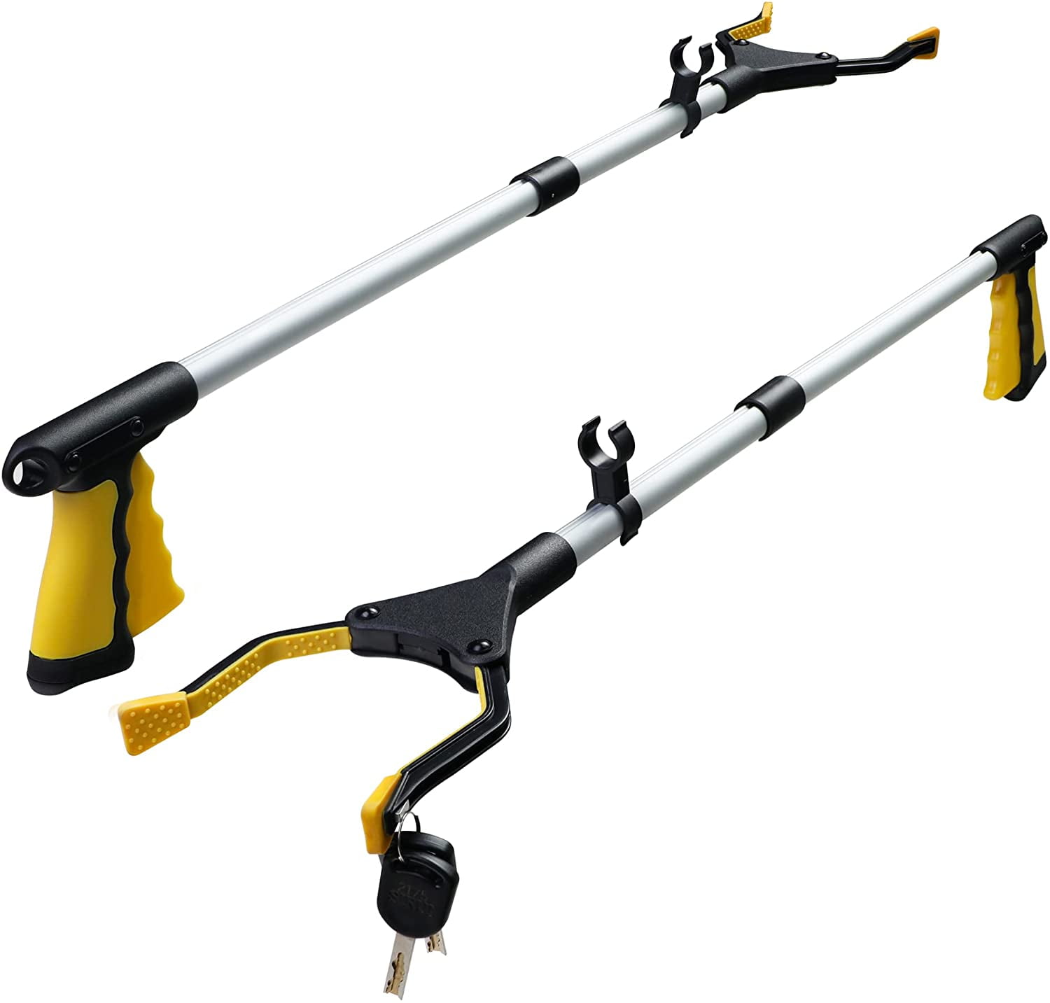 2Pack 32" Grabber Reacher Tool for Elderly, Foldable Grabber Reacher