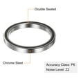 thumbnail image 4 of 6706-2RS Deep Groove Ball Bearing,30 x 37 x 4mm Z2 Double Rubber Sealed Chrome Steel Bearings,Black,4 Pack, 4 of 5