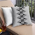 thumbnail image 2 of Ahgly Company Indoor Square Patterned Throw Pillow, 18 inch by 18 inch, 2 of 6