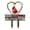 B, variant on Cemetery Decorations for Grave, Cardinal Memorial Plaque Metal Garden Stake, Outdoor Graveside Sign Marker for Remembrance, Sympathy Gift for Loss of Loved One