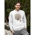 thumbnail image 2 of Esper Sea Fans I. Sweatshirt Men -Jennifer Paxton Parker Designs, Male 5X-Large, 2 of 4