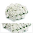 thumbnail image 4 of Simulation Rose Head, Reusable Silk Roses prosthetic Rose Flower  Shape Simulation Flower for Wedding Party Decoration, 4 of 8