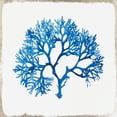 thumbnail image 2 of Wilson, Aimee 15x15 Black Ornate Wood Framed with Double Matting Museum Art Print Titled - Blue Coral I, 2 of 4