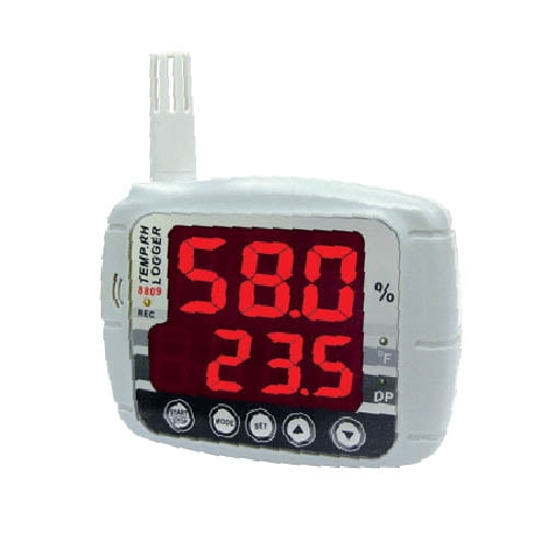 General Tools LTH8809DL Temperature & Humidity Monitor with Data Logger