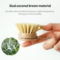 thumbnail image 3 of Visland 2 Pieces Beechwood Replacement Brush Heads Replacement Brush Refill for Classic Dish Washing Brush, 3 of 6