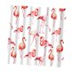 thumbnail image 3 of Cortina de ducha Perfecl extra tela flamingo con 12 ganchos, 3 of 4