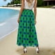 thumbnail image 4 of TaTaai Women Casual Printed Chiffon Midi Skirt Loose Fit Fashion Soft Comfortable Skirt for Daily Outings Party Vacation Outfits Gift, 4 of 6