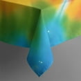 thumbnail image 5 of Colorful Rainbow Tie Dye Spiral Pattern Square Tablecloth,Waterproof Square Table Cover,Wipeable Spillproof Washable Table Cover for Home Kitchen Party Decor 42"X42"(107x107cm), 5 of 6