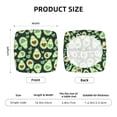 thumbnail image 6 of Lsque Avocado Heart Printed Square Couch Cushion Covers, Floral Sofa Cushion Covers Replacement, Stretch Couch Covers for Couch-16.9in, 6 of 9