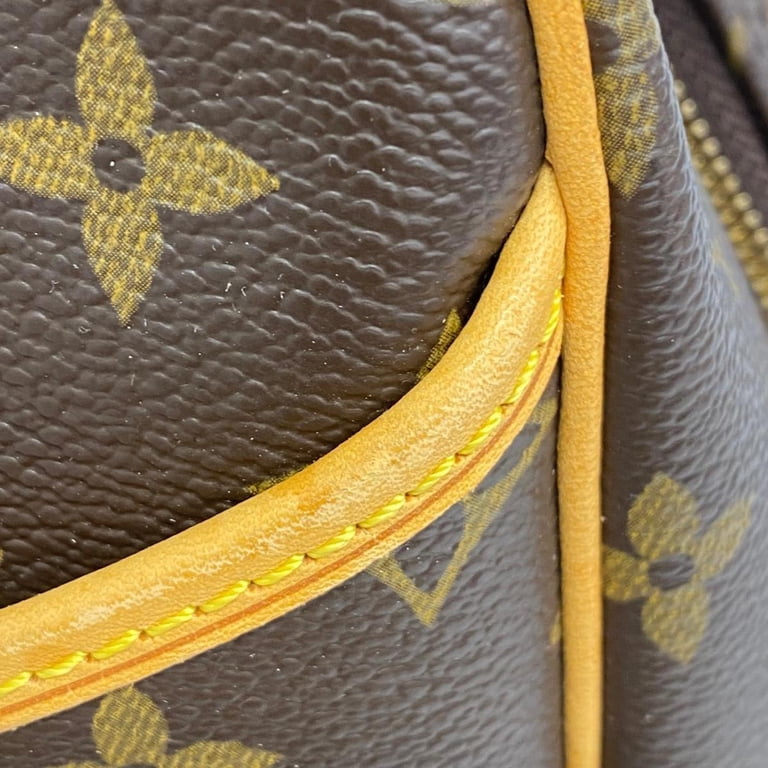 Pre-Owned Louis Vuitton Handbag Monogram Deauville M47270 Brown 