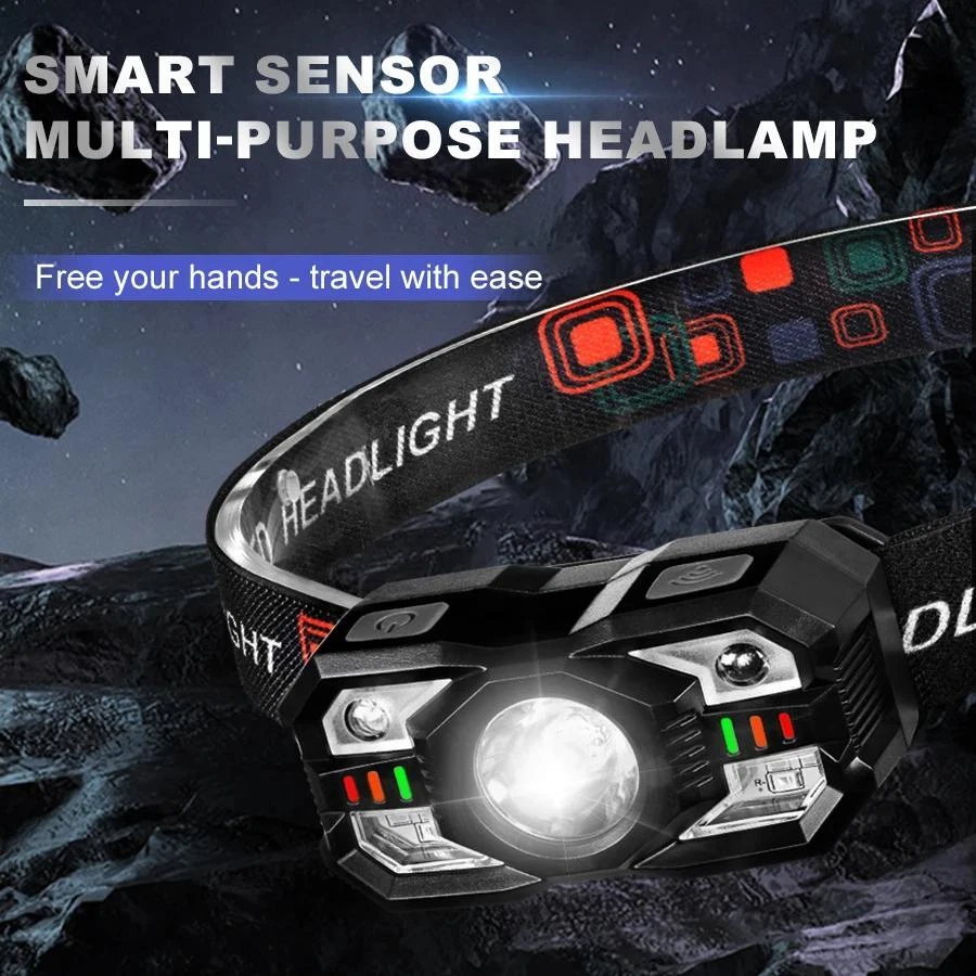 2000Lm Super Bright Rechargeable High Power Headlamp Xpg High-Power Powerful Us