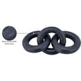 thumbnail image 4 of Meridina Furniture Rings Black Marble Decorative Chain Links, 4 of 5