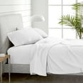 thumbnail image 2 of Bare Home Fleece Sheet Set, Warm Plush Polar Fleece, Pill Resistant, Queen, White, 2 of 6