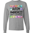 thumbnail image 3 of Inktastic Autism Awareness Support and Understanding Puzzle Pieces Long Sleeve T-Shirt, 3 of 5