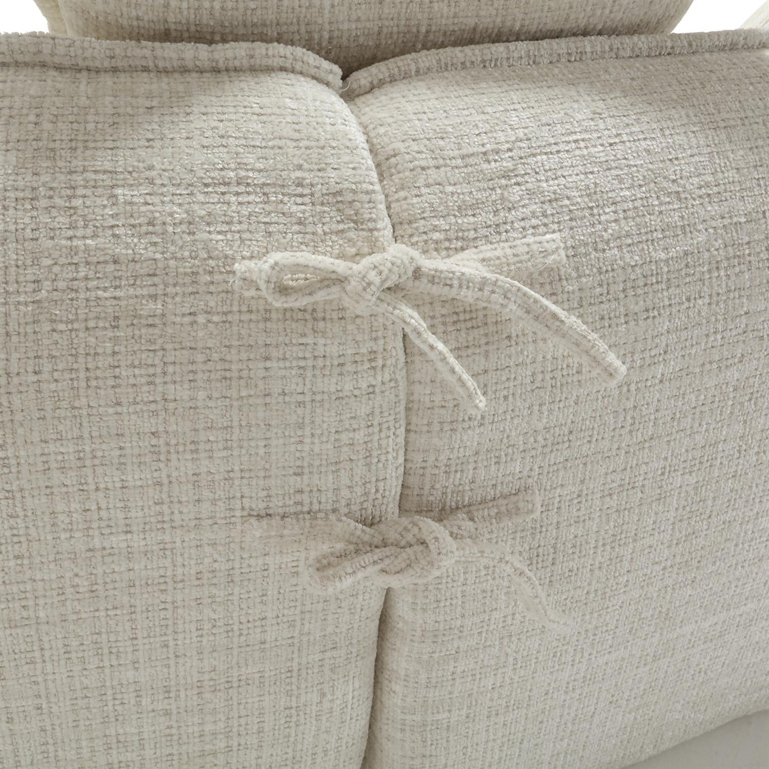 Demi Bonn 125" Modern Modular U-Shaped Sectional Sofa, Spacious 5-Seat Chenille Fabric Couch with Plush Pillows for Living Room, Minimalist Cloud-Style, Beige