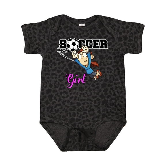 Inktastic Soccer Girl Goalie Girls Baby Bodysuit
