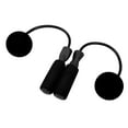 thumbnail image 2 of Cordless Skipping Rope, Ropeless  Rope Rotate Quickly Jumping Smoothly 360° Rotation  For Office Black, 2 of 8