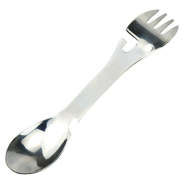 CSChome Spork Résistant à la Chaleur : Double Extrémité 5 en 1 Vaisselle pour Pique-Nique Camping