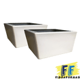 thumbnail image 2 of Maceta de Fibra de Vidrio Mod. Arenero Blanco FibraFormas Fibraformas de México Arenero Blanco, 2 of 3