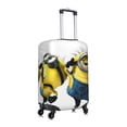 thumbnail image 3 of Cute Anime Cartoon Minions Travel Suitcase Protective Cover Trunk Case Washable Elastic Luggage Cover Fits Large Suitcase Protector Baggage With Concealed Zipper Gifts, 3 of 5