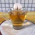 thumbnail image 2 of Colador de Té Kuymtek 10 Uds. Forma Caca Filtro Especias Silicona Infusor, 2 of 8
