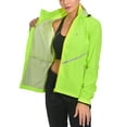 thumbnail image 3 of Little Donkey Andy Women's Rain Running Jackets Cycling Windbreakers Lightweight Waterproof Reflective Windproof Fluorescent Yellow M, 3 of 7