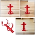 thumbnail image 3 of Raindrops 2 Pcs Support Mural pour Extincteur en Fer Rouge Montage Sécurisé pour Extincteur, 3 of 8