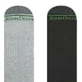 thumbnail image 4 of John Deere Men's Socks, Workwear Max Cushion High Ankle Socks, 6-Pack, 4 of 9
