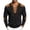 38#Black, variant on Mens Lace Up Shirt Medieval Viking Tunic Henley Long Sleeve Waffle Texture Top Loose Fit Casual Pullover for Men Gothic Renaissance Costume Blue L