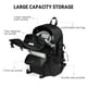 thumbnail image 4 of Mochila Coowoz Casual Daypack para portátil universitario grande, negra, 4 of 5