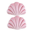 thumbnail image 3 of unbranded 1Ud Cojín Para Espalda En Forma De Concha Rosa De Plush Y PP Resistente, 3 of 7