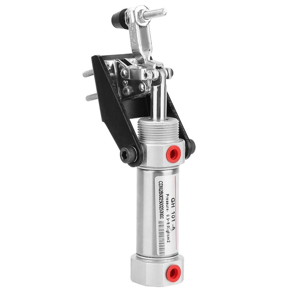 OTVIAP Professional Pneumatic Clamp Hold Down Clamp 1/8 Inlet 50KG Air